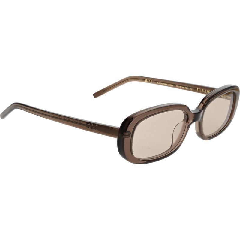 Stirling, Transparent Brown/Brown Photochromic Lenses