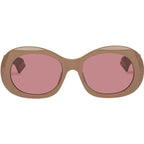 Parlour, Taupe/Maroon Lenses