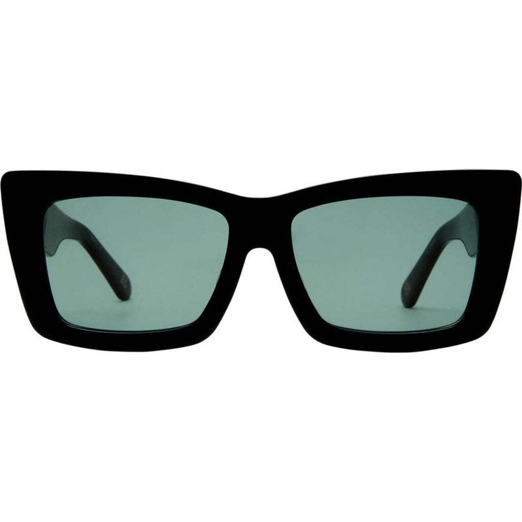 Taxi II, Black and Gold/Green Lenses