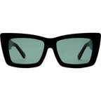 Taxi II, Black and Gold/Green Lenses
