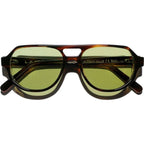 Asmara, Havana Tobacco/Vintage Green Photochromic Glass Lenses