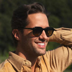 Atlas, Black/Yellow Gradient Photochromic Glass Lenses