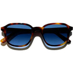 Atlas, Spotted Havana/Blue HD Gradient Glass Lenses