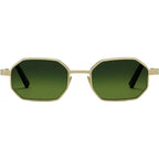 Axum, Matte Gold and Spotted Havana/G15 Gradient Glass Lenses
