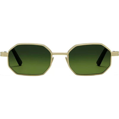 Axum, Matte Gold and Spotted Havana/G15 Gradient Glass Lenses