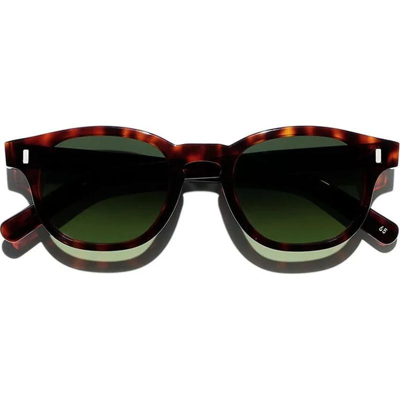 Fez Bold, Bordeaux Havana/G15 Gradient Glass Lenses 49 Eye Size