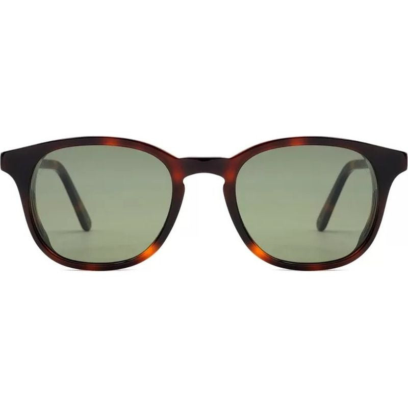 Fez Explorer, Havana Maculato/Green Glass Lenses