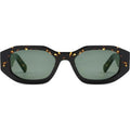 Khartoum, Black Havana/Green Glass Lenses