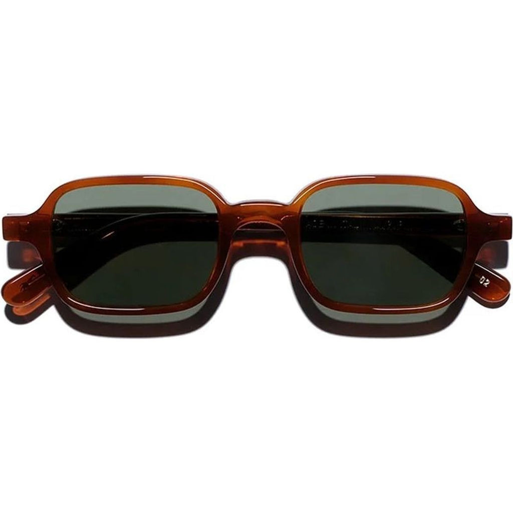Marrakech, Light Havana/Flat Green Glass Lenses
