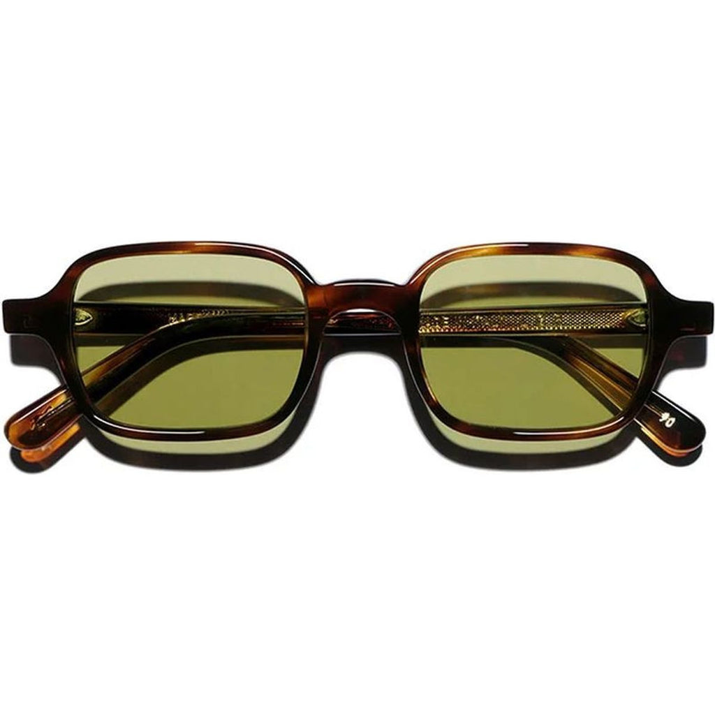Marrakech, Tobacco Havana/Vintage Green Photochromic Glass Lenses