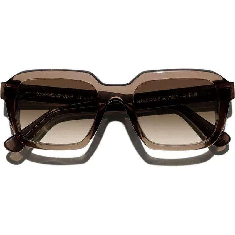Raffaello, Crystal Brown/Sunbrown Gradient Glass Photochromic Lenses 53 Eye Size