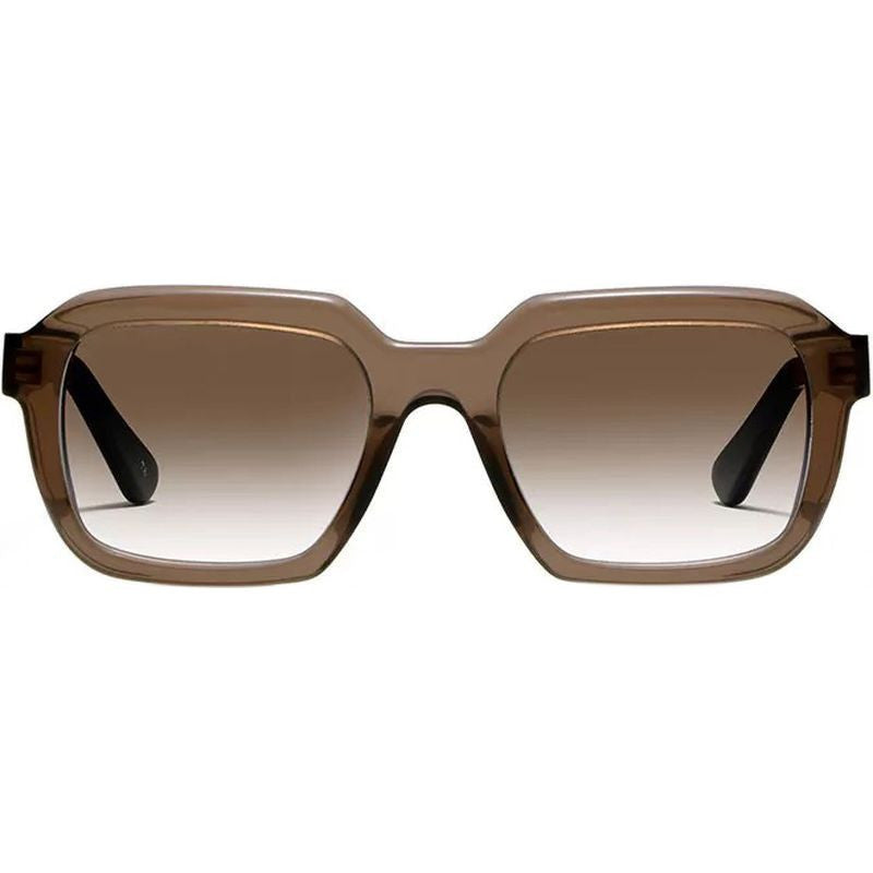 Raffaello, Crystal Brown/Sunbrown Gradient Glass Photochromic Lenses 53 Eye Size