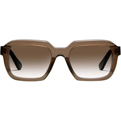 Raffaello, Crystal Brown/Sunbrown Gradient Glass Photochromic Lenses 53 Eye Size
