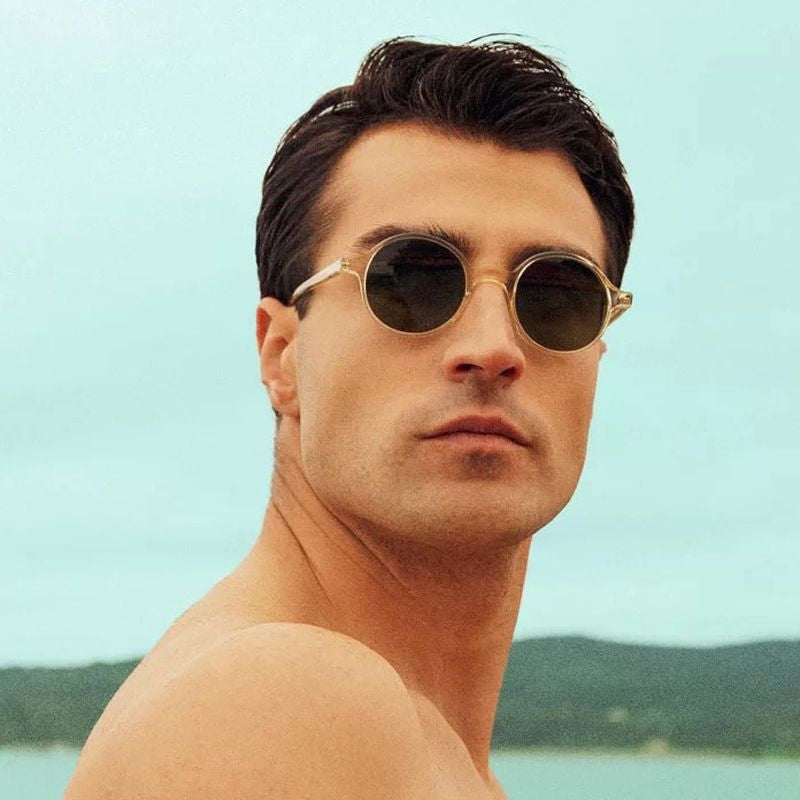 Reunion, Champagne/G15 Gradient Glass Lenses 48 Eye Size