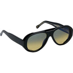 Sand, Black/Yellow Gradient Photochromic Glass Lenses