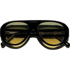 Sand, Black/Yellow Gradient Photochromic Glass Lenses