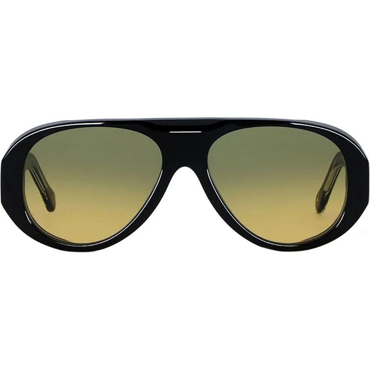 Sand, Black/Yellow Gradient Photochromic Glass Lenses