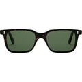 Suez, Spotted Havana/Green Glass Lenses