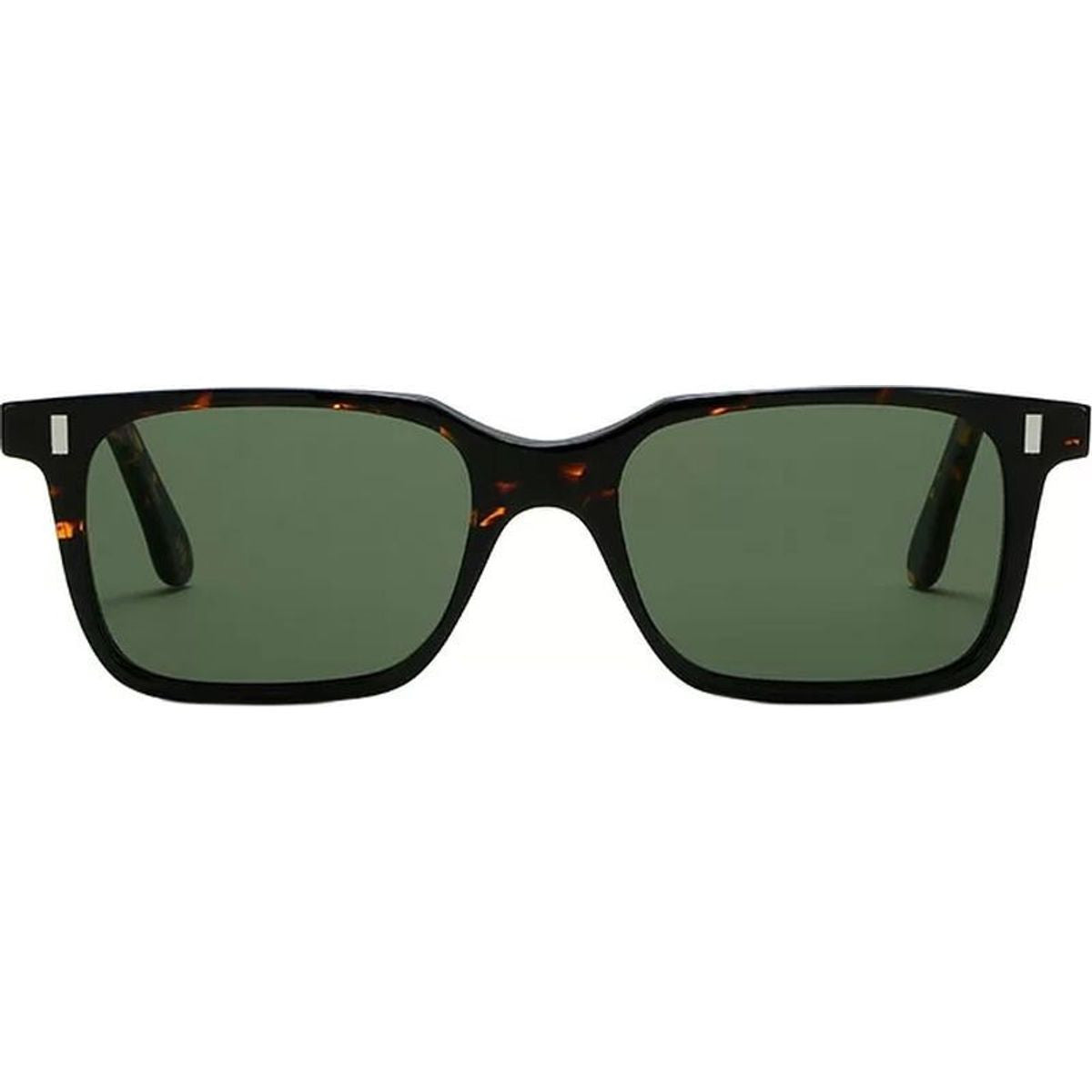 Suez, Spotted Havana/Green Glass Lenses