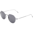 Maputo, Antiqued Silver/Grey Glass Lenses