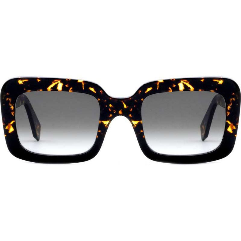 Palma, Black and Dark Havana/Green Gradient Glass Lenses