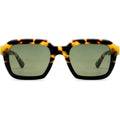 Raffaello Explorer, Spotted Havana/Green Glass Lenses