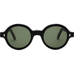 Reunion Bold, Black/Green Glass Lenses