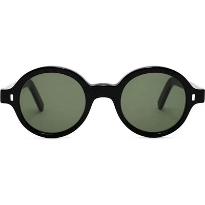 Reunion Bold, Black/Green Glass Lenses