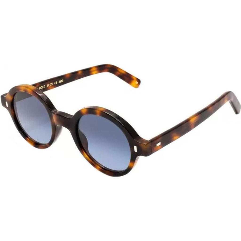 Reunion Bold, Spotted Havana/Blue HD Gradient Glass Lenses