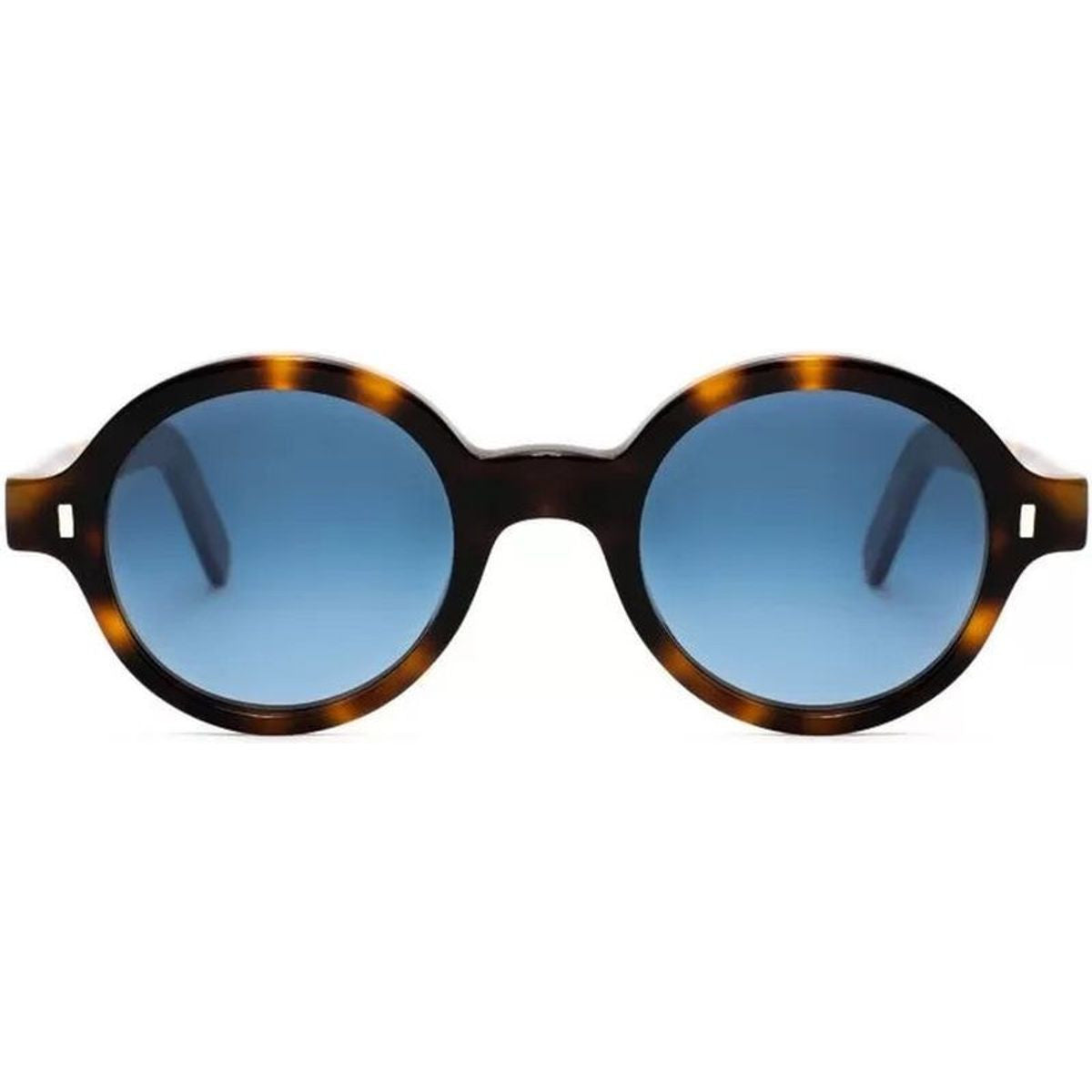 Reunion Bold, Spotted Havana/Blue HD Gradient Glass Lenses