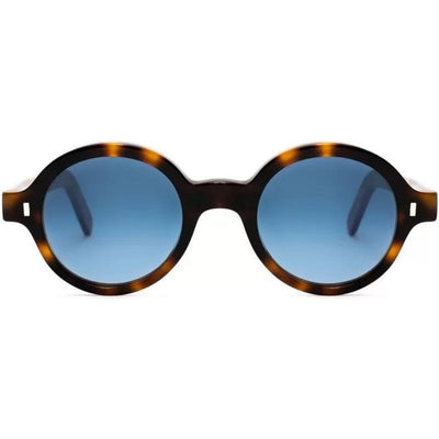 Reunion Bold, Spotted Havana/Blue HD Gradient Glass Lenses