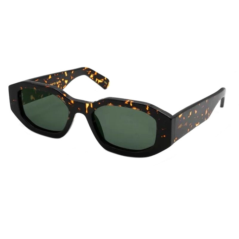Khartoum, Black Havana/Green Glass Lenses