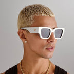 Atlantis, Matte Silver/Dark Grey Lenses