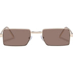 Fold 02, Bright Gold/Teak Lenses