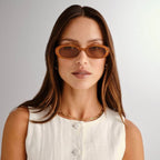 Outta Love, Caramel/Tan Tint Lenses
