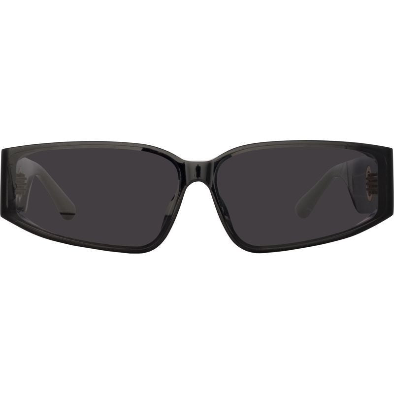 Alexis, Black and Yellow Gold/Grey Lenses