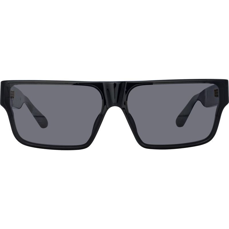Brady, Black and Yellow Gold/Grey Lenses
