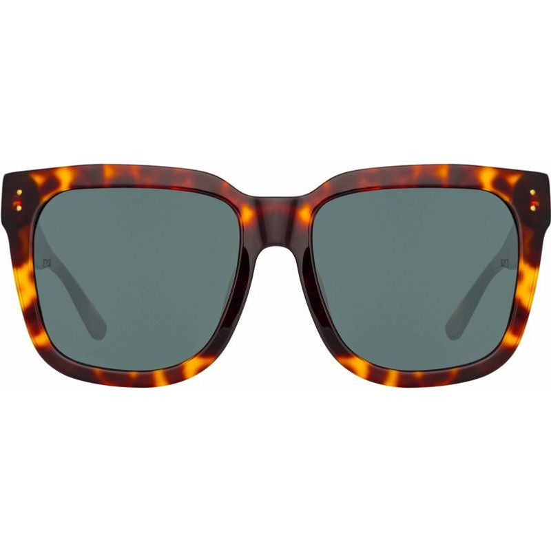 Freya, Dark Tortoiseshell and Light Gold/Deep Green Lenses