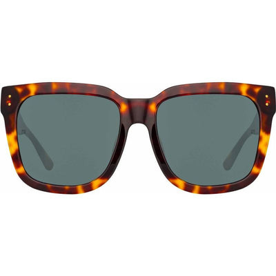 Freya, Dark Tortoiseshell and Light Gold/Deep Green Lenses