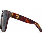 Freya, Dark Tortoiseshell and Light Gold/Deep Green Lenses