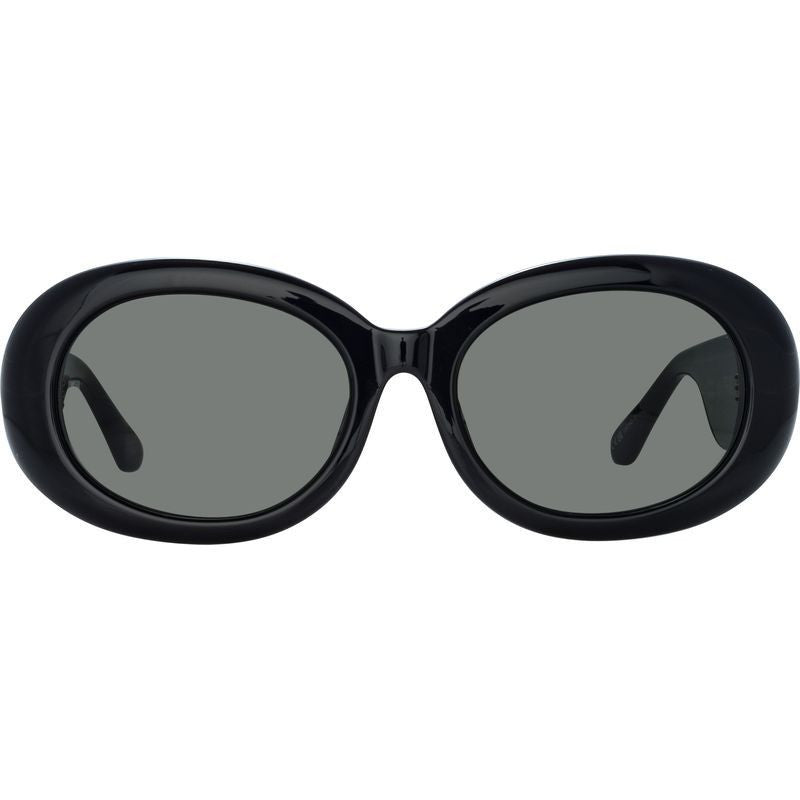 Lina, Black and Yellow Gold/Grey Lenses