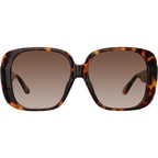 Mima, Tortoiseshell/Brown Gradient Lenses