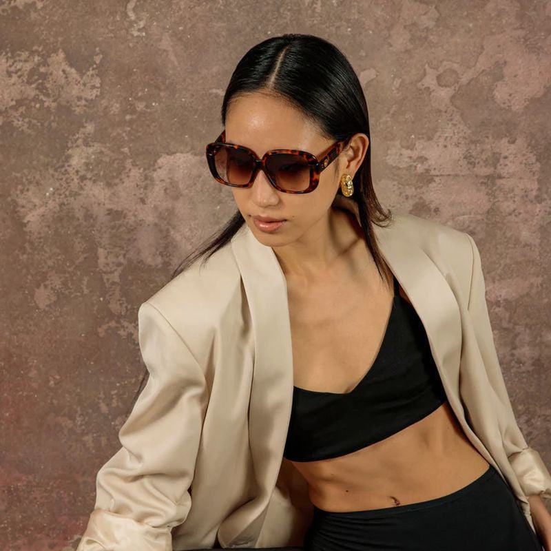 Mima, Tortoiseshell/Brown Gradient Lenses