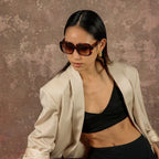 Mima, Tortoiseshell/Brown Gradient Lenses