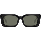 Nieve, Black and Yellow Gold/Grey Lenses