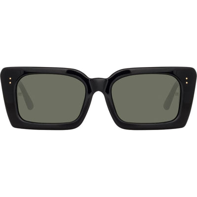 Nieve, Black and Yellow Gold/Grey Lenses