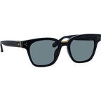 Sanchez, Black and Yellow Gold/Grey Lenses