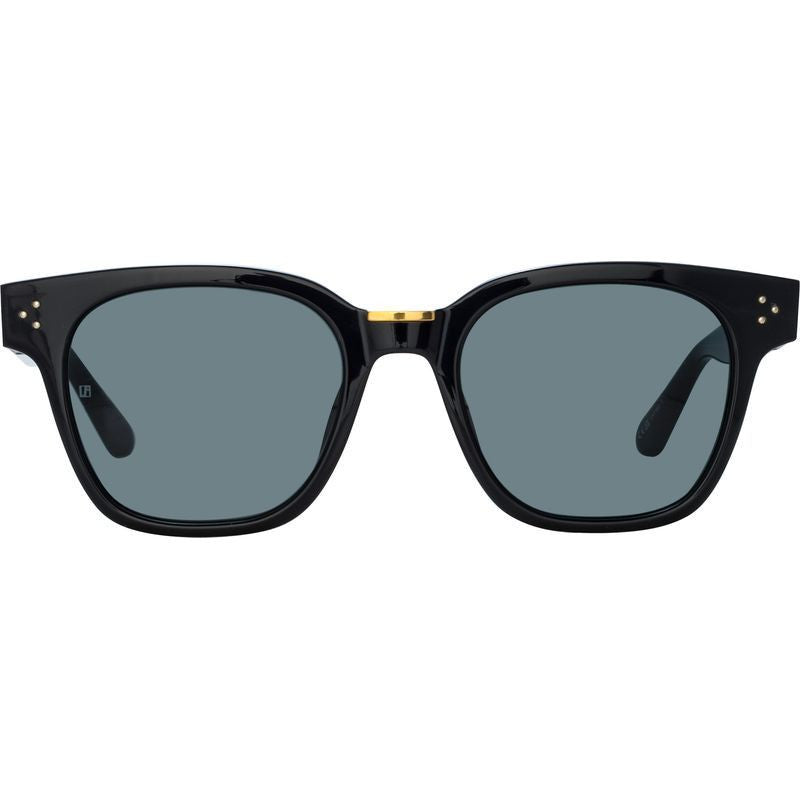 Sanchez, Black and Yellow Gold/Grey Lenses