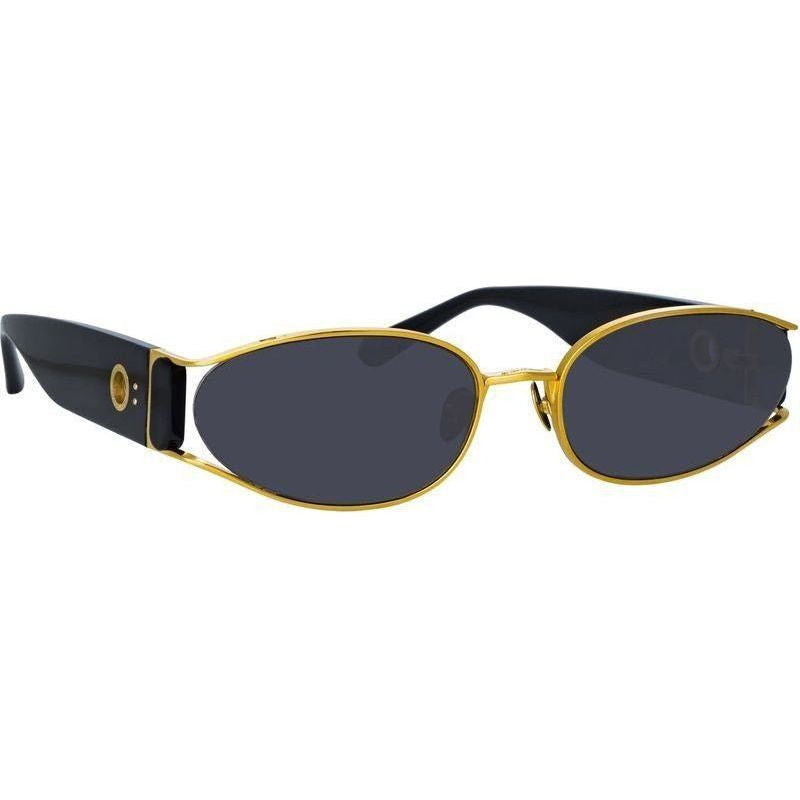 Shelby, Gold and Black/Grey Lenses