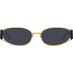 Shelby, Gold and Black/Grey Lenses